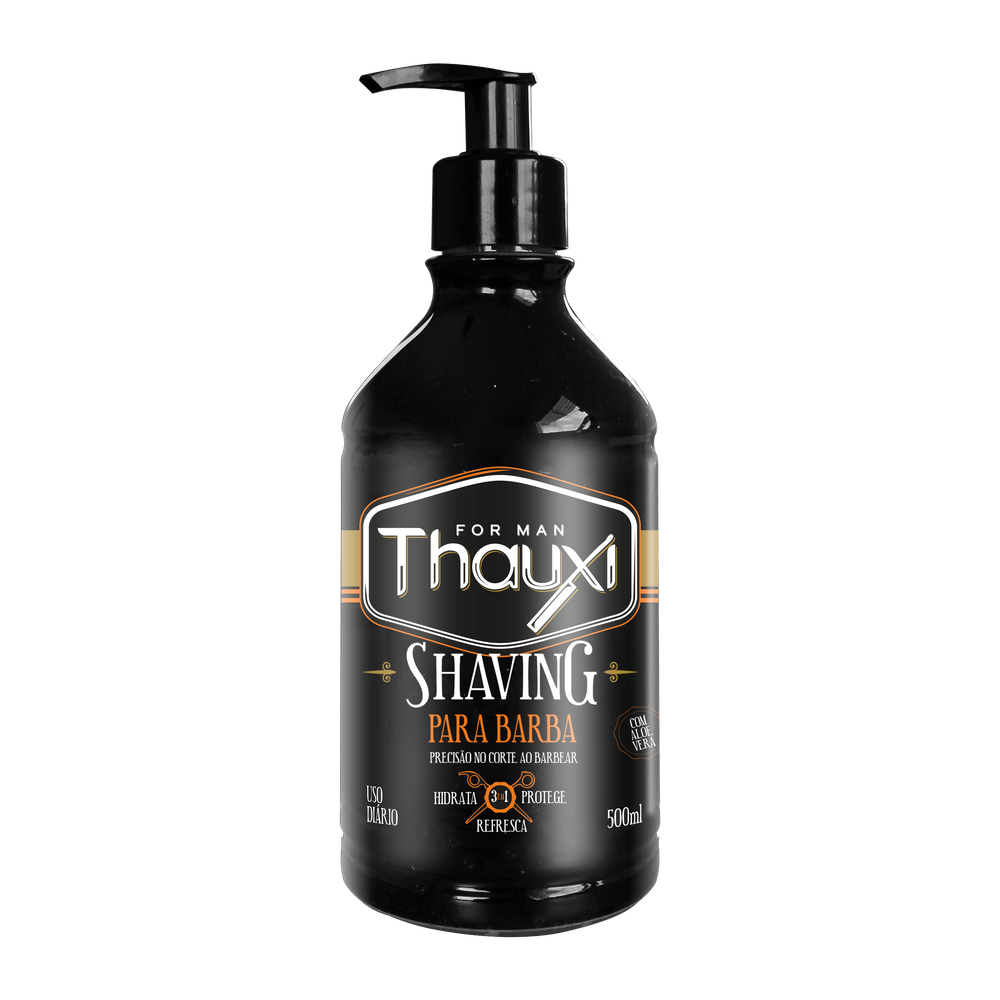 Corpo Dourado Shaving para Barba For Man Thauxi 500ML