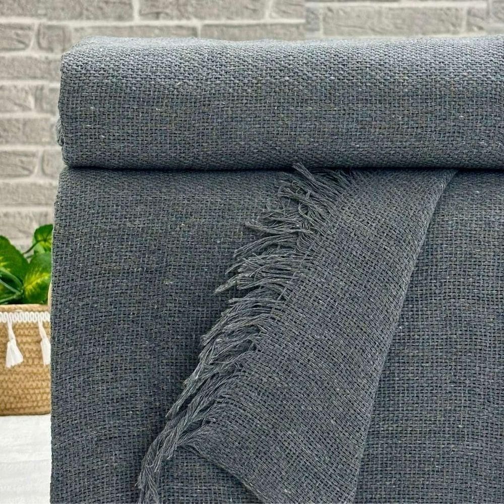 Manta Para Sofá Harmonia 170x 200 Cinza Chumbo