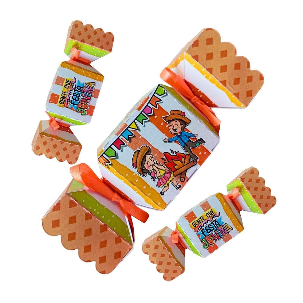 30 Caixas Festa Junina Aniversário São João - 30 Bala