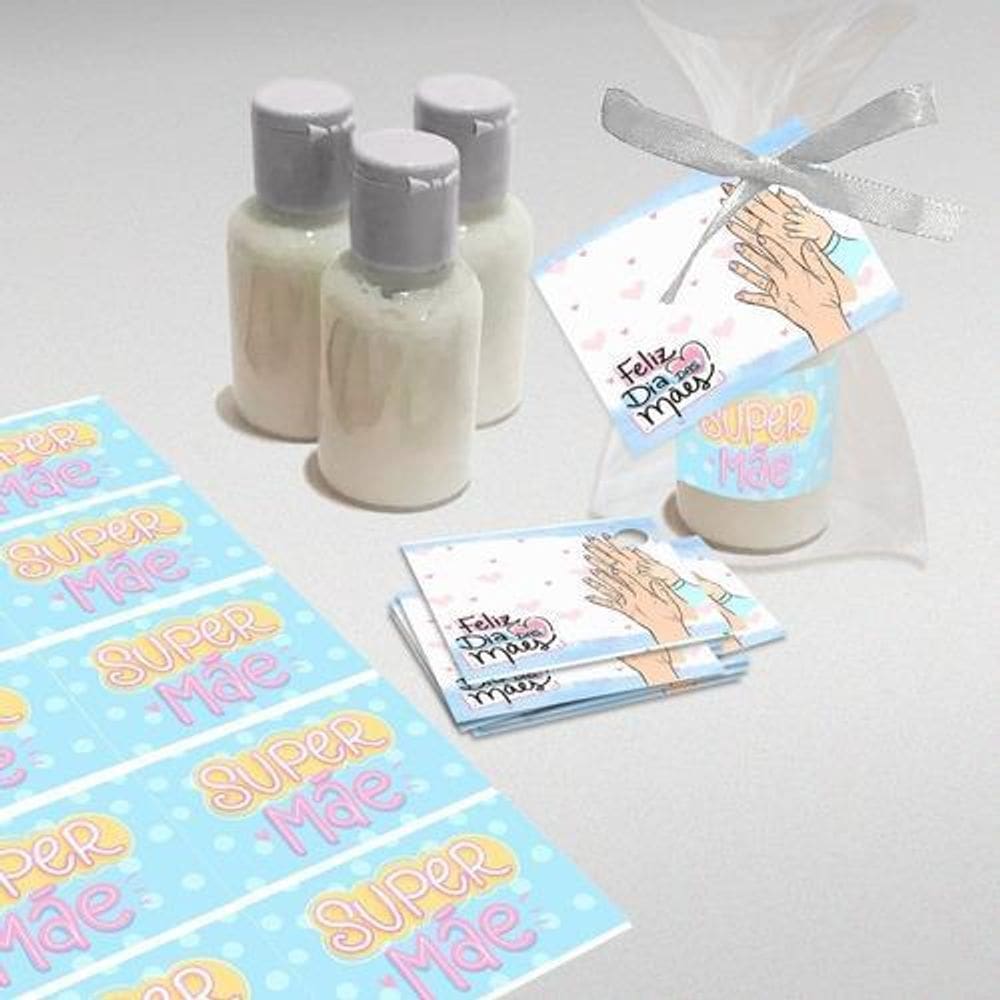 10 Lembrancinhas Hidratante Dia Das Mães - Super Mae