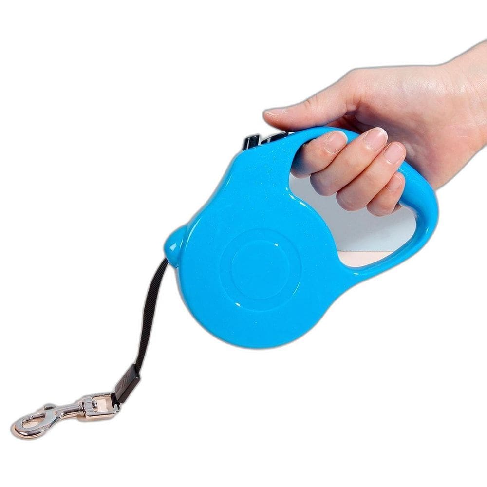 Guia Retrátil Fita 5 Metros Para Pets Cachorro Até 5 Kg