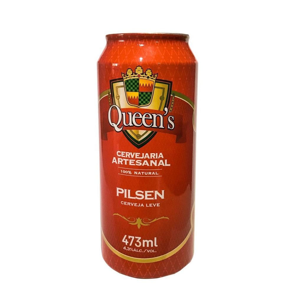 Cerveja Queens Pilsen 473 Ml