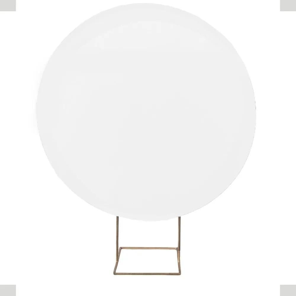 2X Capa Lisa De Painel Arco Redondo De Festa 1,50M Varias Co