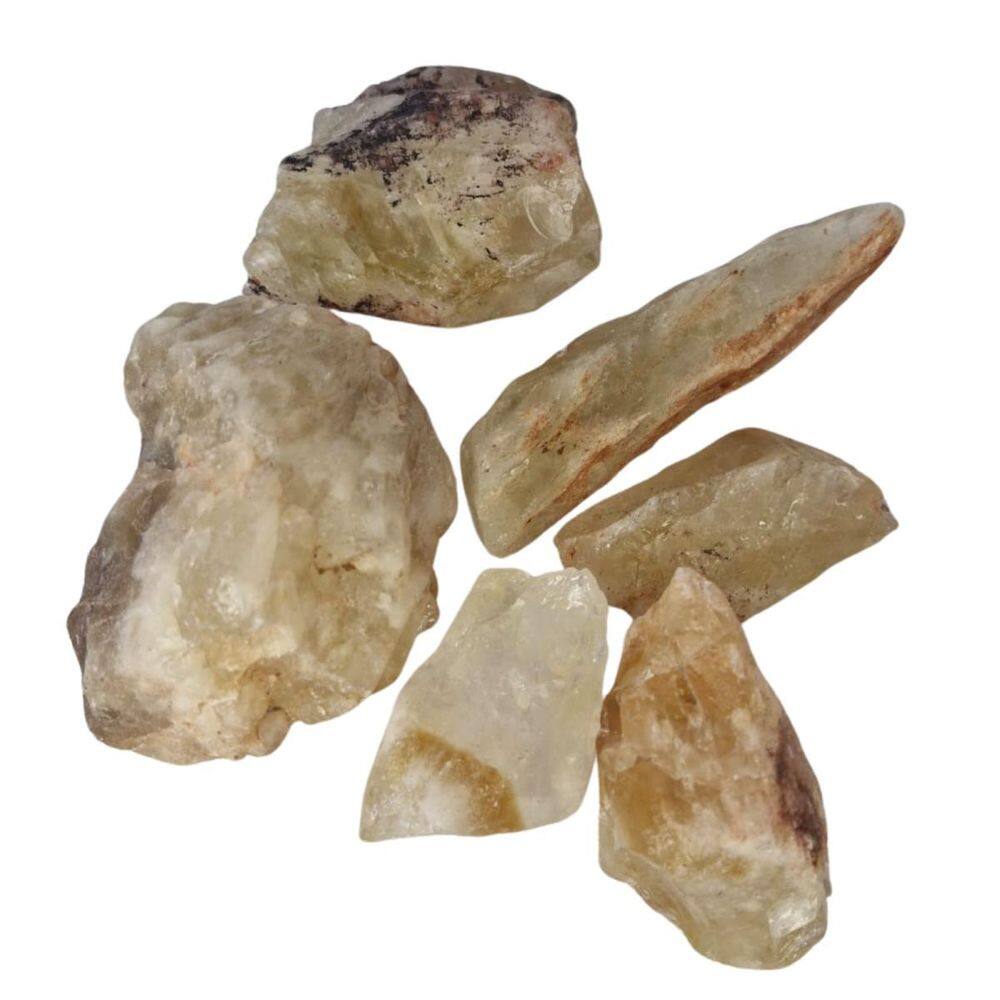 Pedra Natural Quartzo Ferruginoso Bruto 1 Kilo