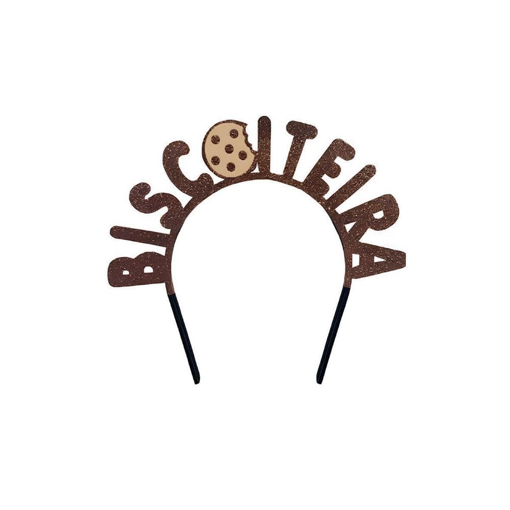 Tiara Fantasia Carnaval Biscoiteira