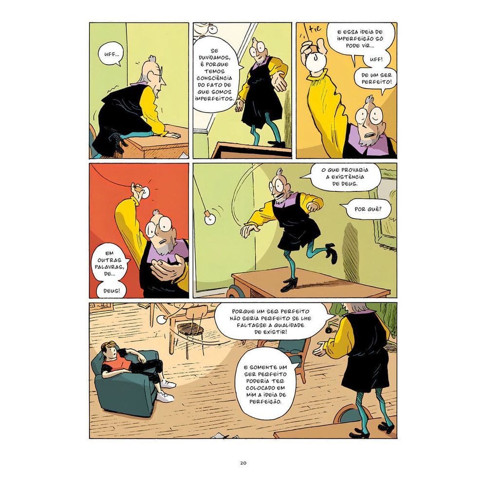 O Mundo De Sofia Em Quadrinhos (Vol. 2) - Uma História Da Filosofia — De Descartes à Atualidade