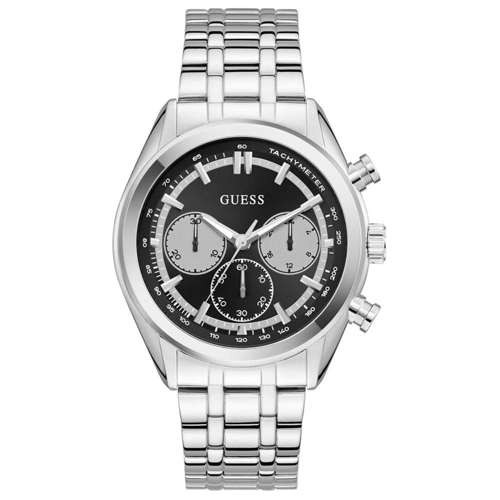 Relógio Guess Masculino Dawson Gw0971G1 Prata