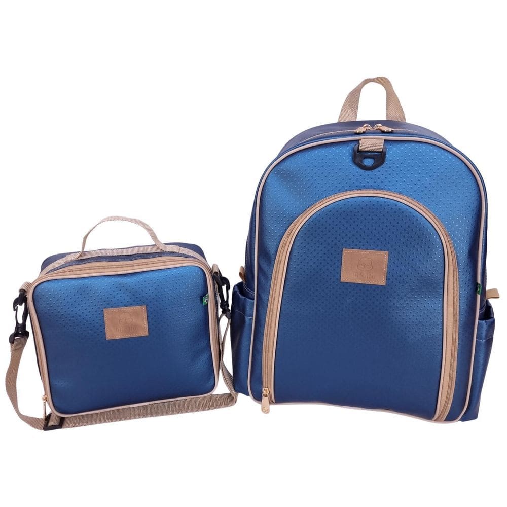 Kit Mochila Dia A Dia Academia Masculino Feminino Bolsa