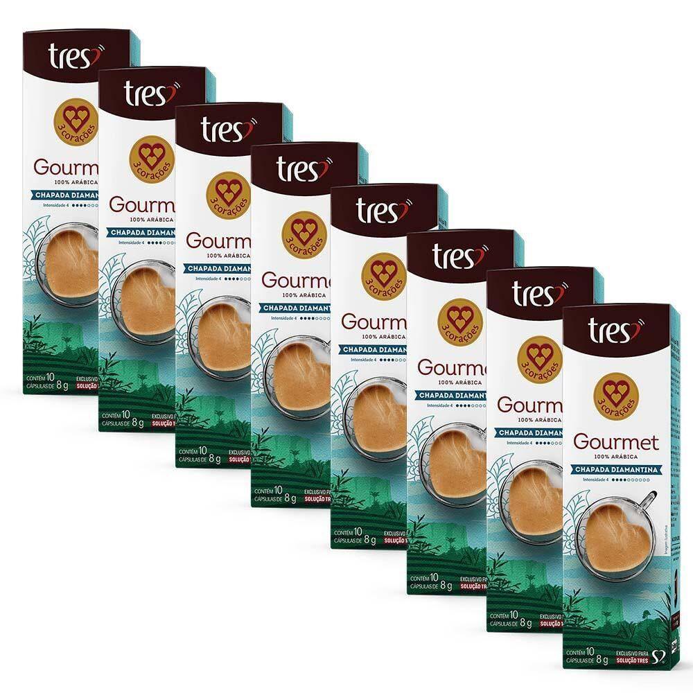 80 Cápsulas Café 3 Corações Gourmet Chapada Diamantina
