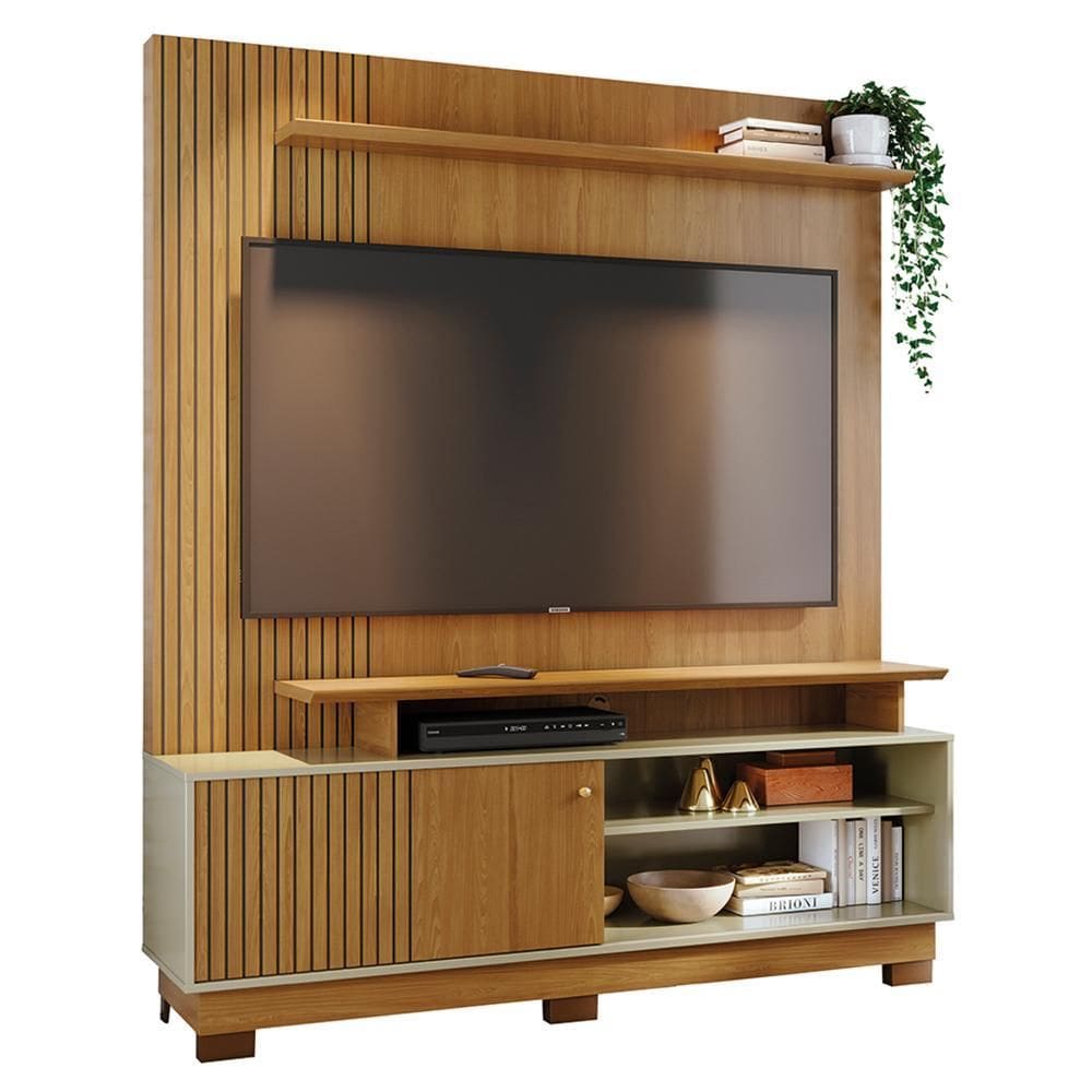 Estante Home Theater Ares para TV até 65” com Pés - Madetec