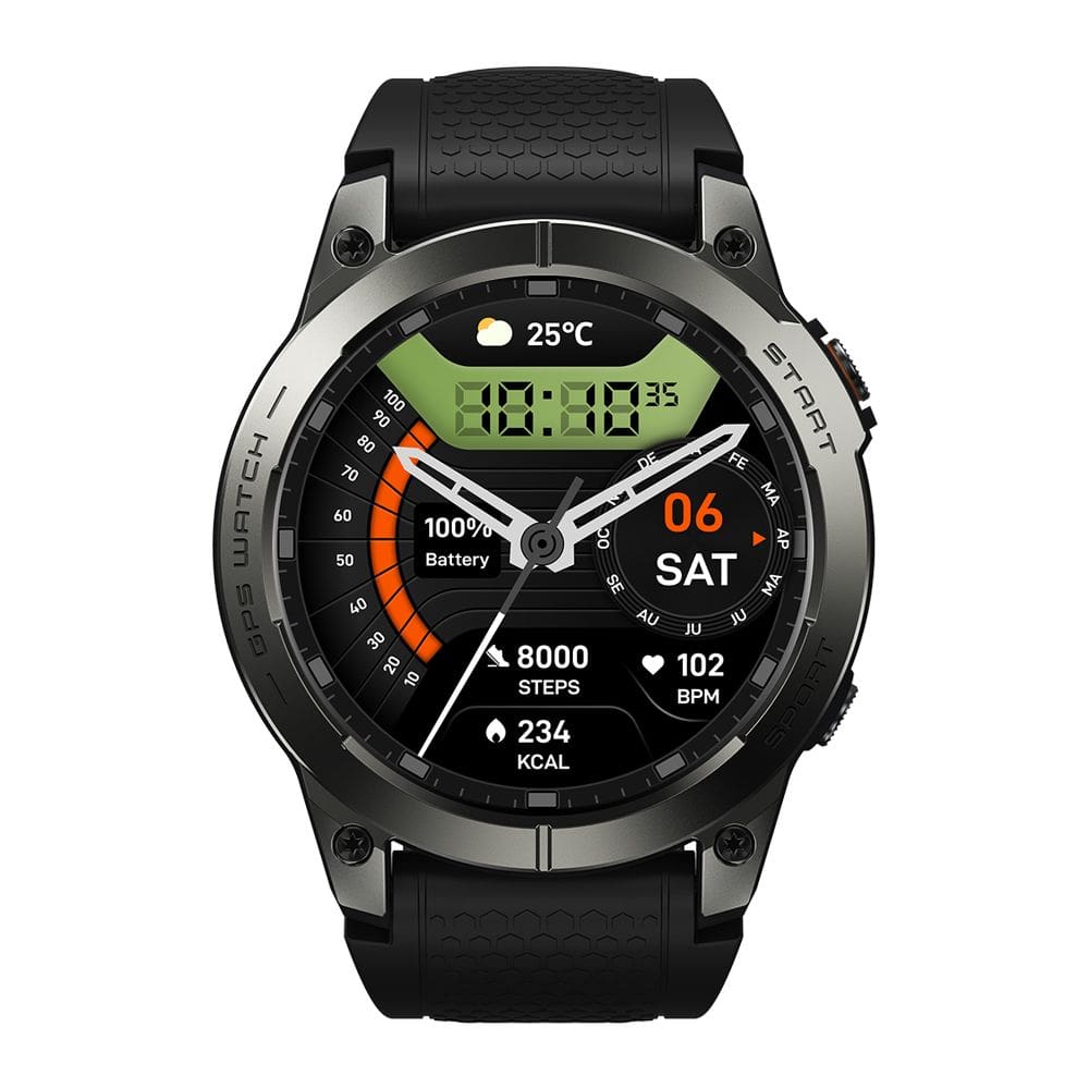 Relógio Inteligente Smartwatch Zeblaze Stratos 3 Pro Preto