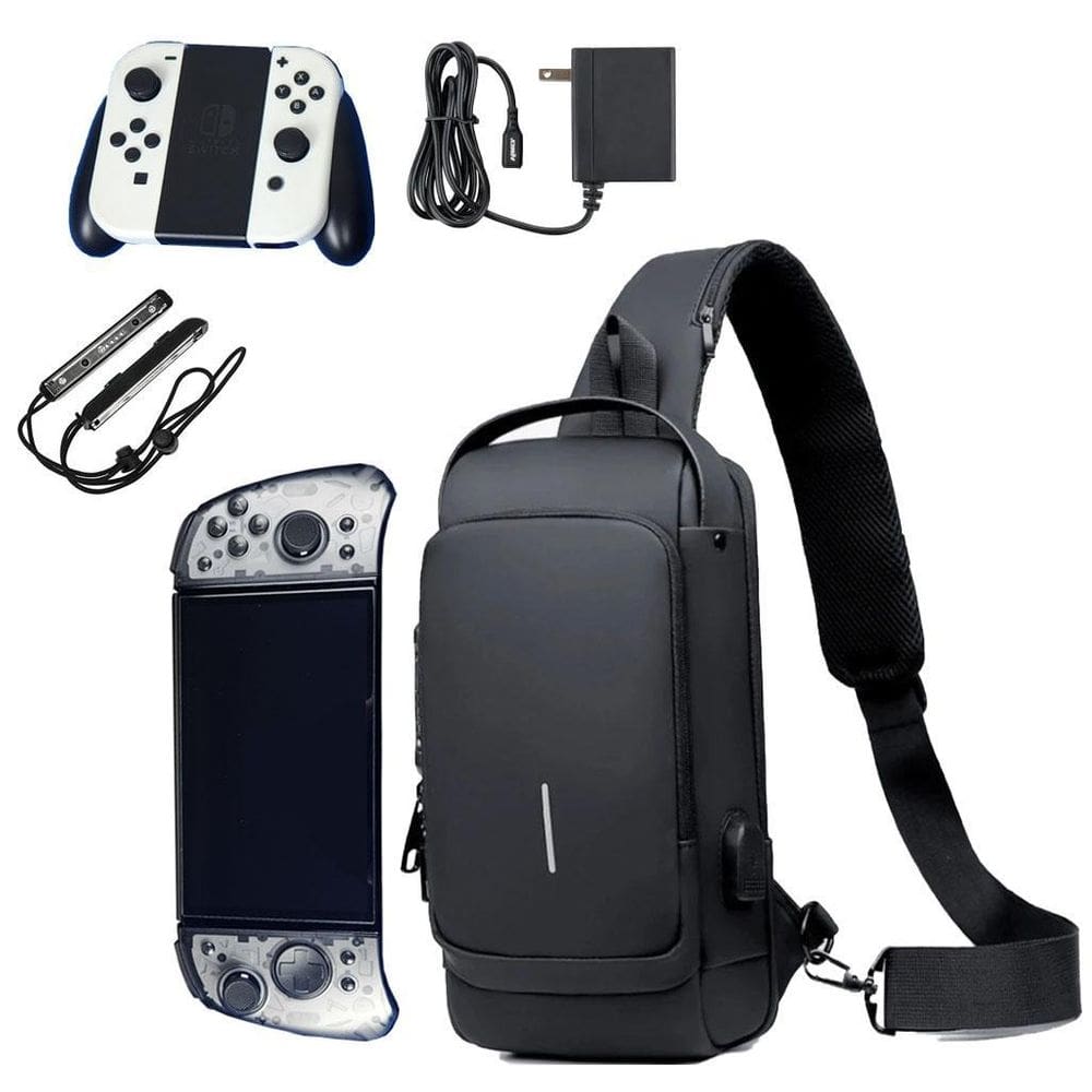 Bolsa Sling Para Nintendo Switch Com Controles Especiais