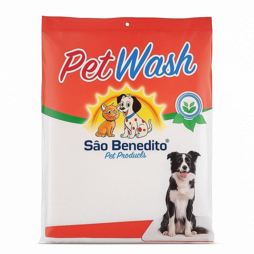 Tapete Higiênico Lavável Pet Wash 100X90Cm Cães Gatos