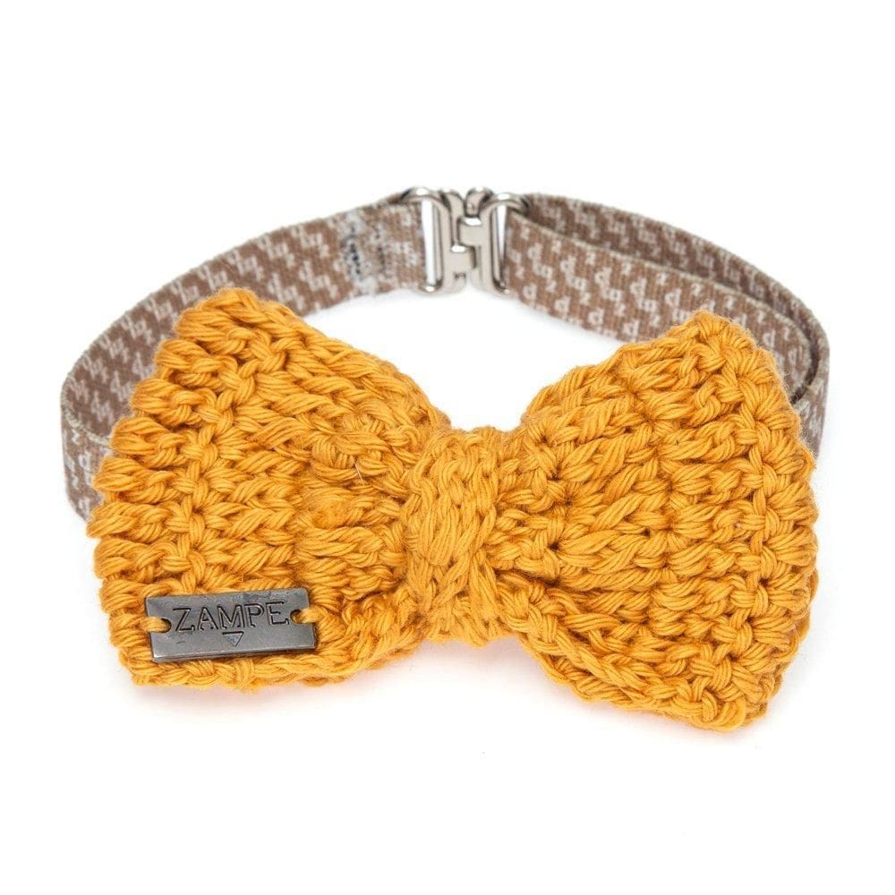 Gravata Em Crochet - Amarelo - G