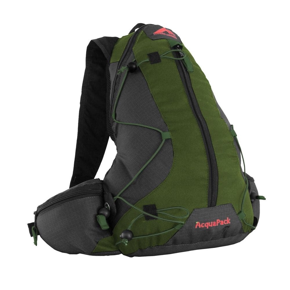 0017 - Mochila Acqua Pack 17 - Verde Com Preto