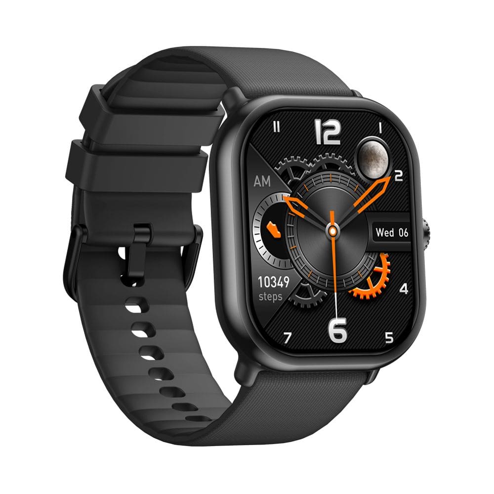 Relógio Smartwatch Zeblaze Gts 3 Pro Tela Amoled 1.97 Ip68 Caixa Preto Pulseira Preto
