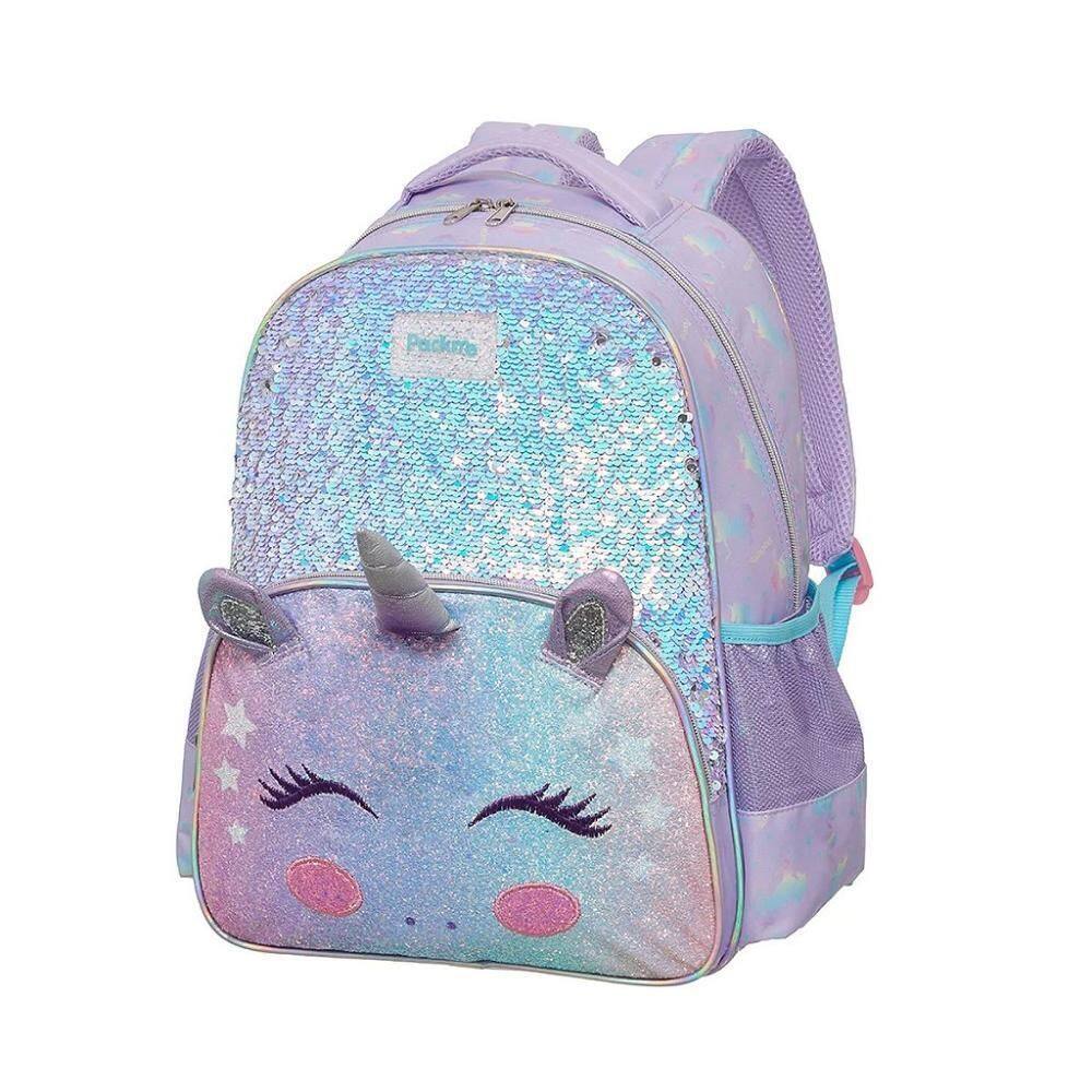 Mochila Pacific Pack Me Amazed Unicorn Lilás