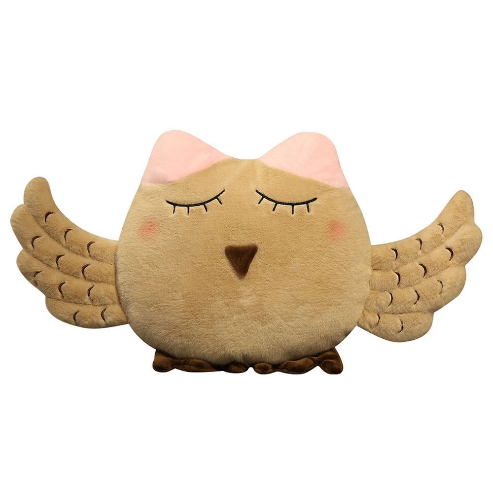Boneca de pelúcia Bolster Beige Owl 20cm