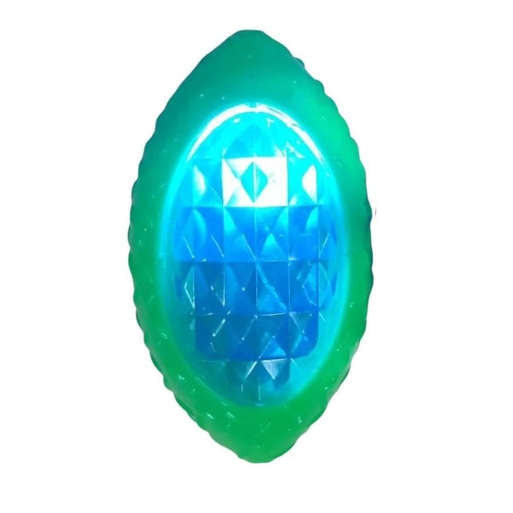 Brinquedo Bola Mordedor Led Para Pet Verde Elo Imports