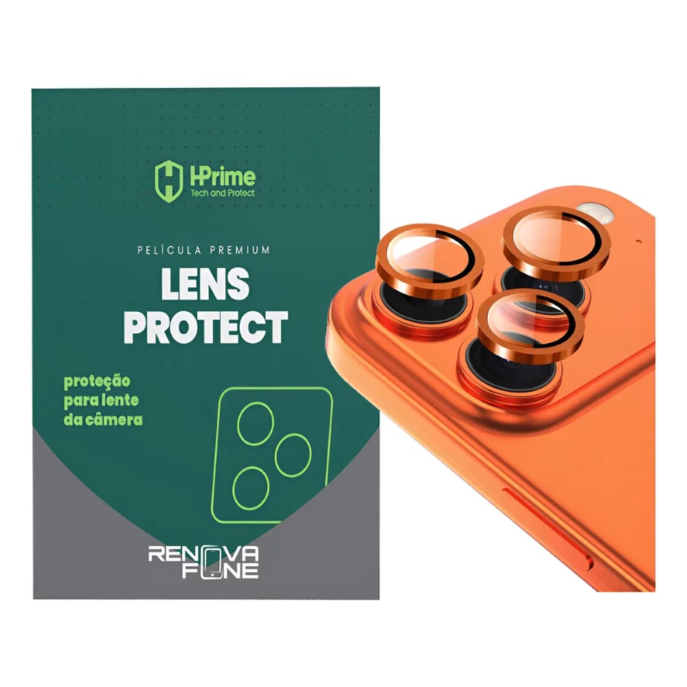 Pelicula Hprime Lente Laranja Para Ipph0ne 17 Pr0 /17 Pr0 Maxx
