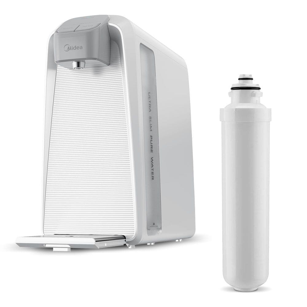 Kit Purificador de Água SlimPure Branco + 1 filtro refil Midea