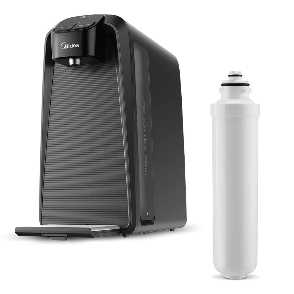 Kit Purificador de Água SlimPure Cinza + 1 filtro refil Midea
