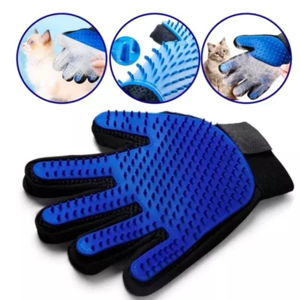 Luva Pet Massagem E Limpeza Tecnologia Top