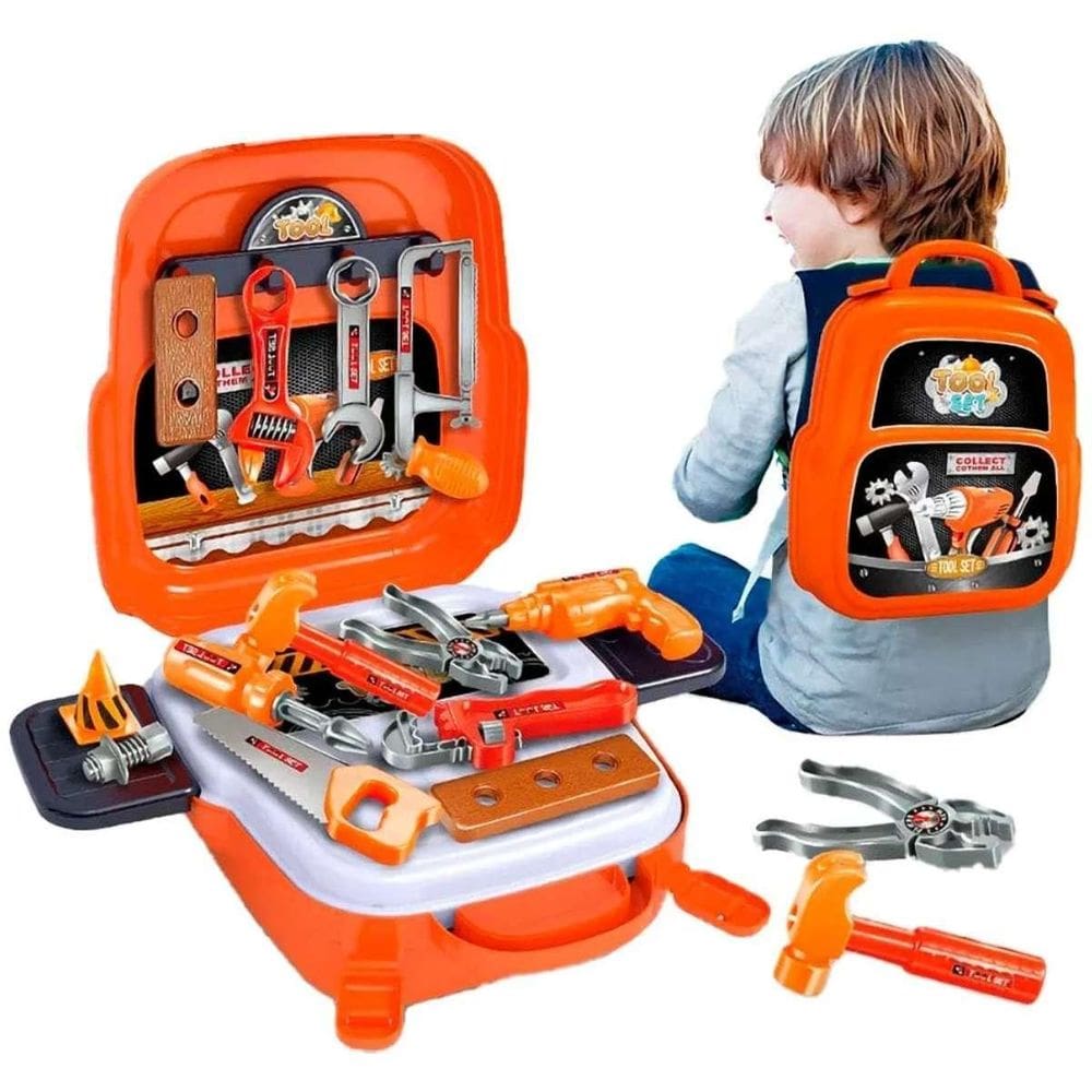 Mochila Infantil Kit Completo Brinquedo Interativo Educativo