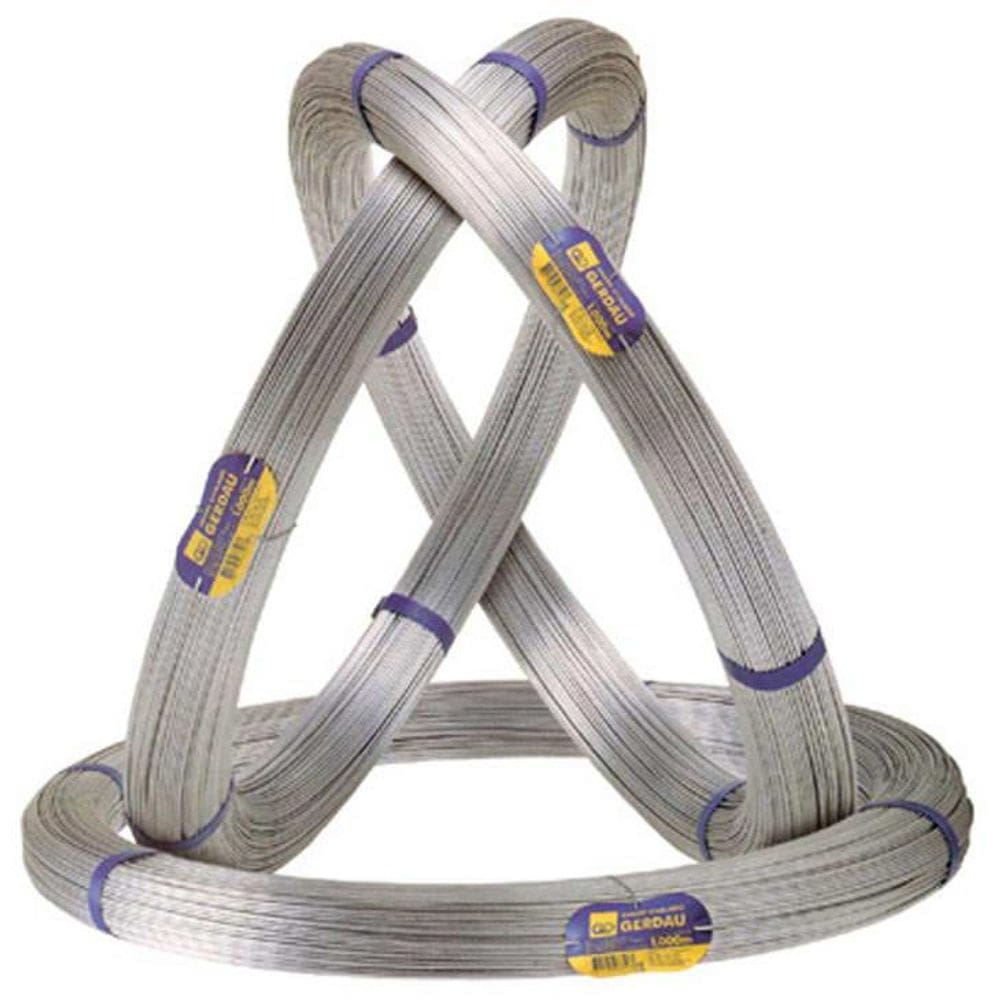 Arame Galvanizado Gerdau Ovalado 2,7 mm, 1250 Metros