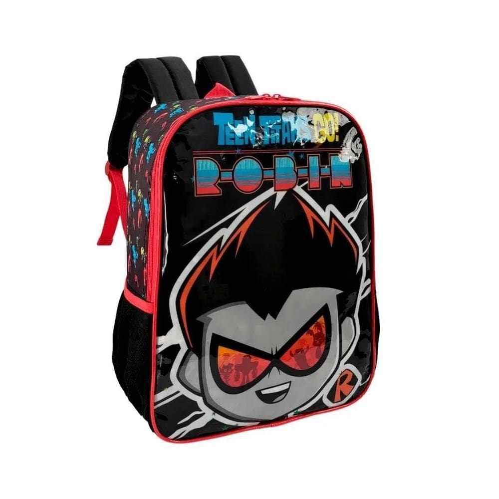 Mochila De Costas Escolar Infantil Jovens Titãs - Teen Titans Go