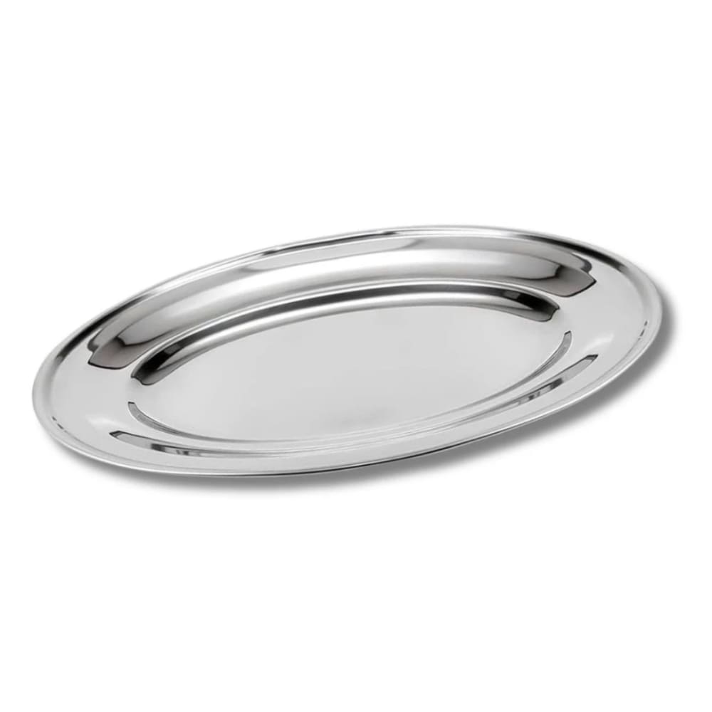 Bandeja de Inox Travessa de Servir Alimentos Bandeja Pequena