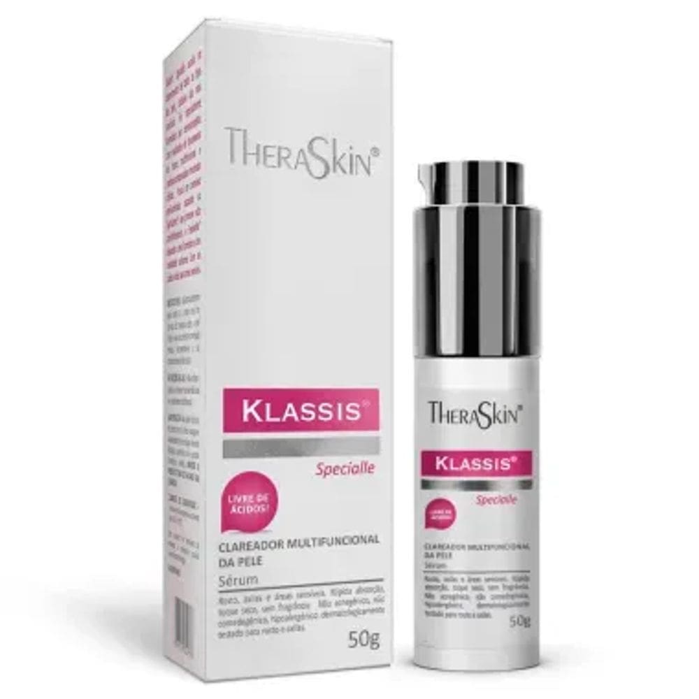 Klassis R Gel Creme Multifuncional Clareador 30g