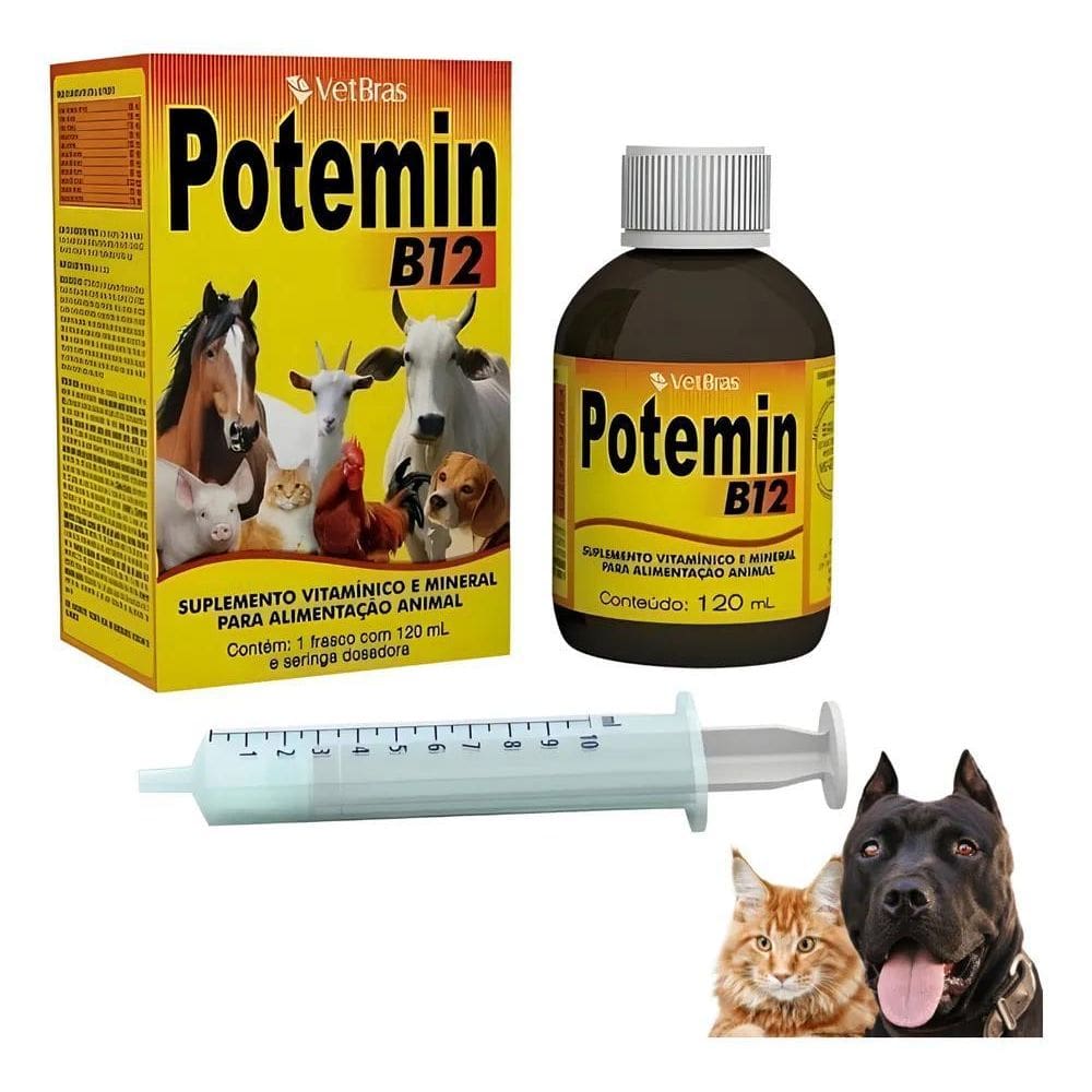 2X Potemin B12 Suplemento Vitaminico Mineral 120Ml