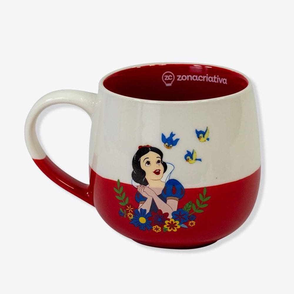 Caneca Maggie 400Ml Branca De Neve