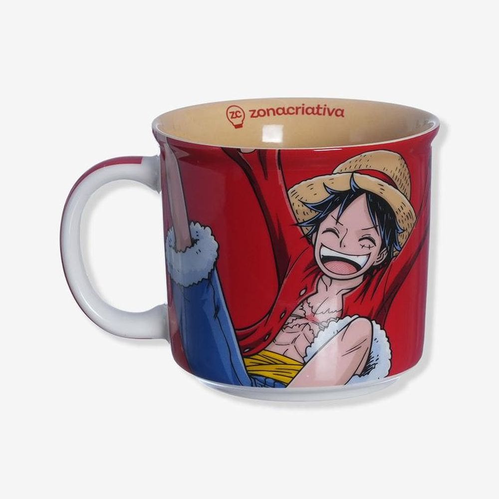Caneca Tom 350Ml Monkey D. Luffy