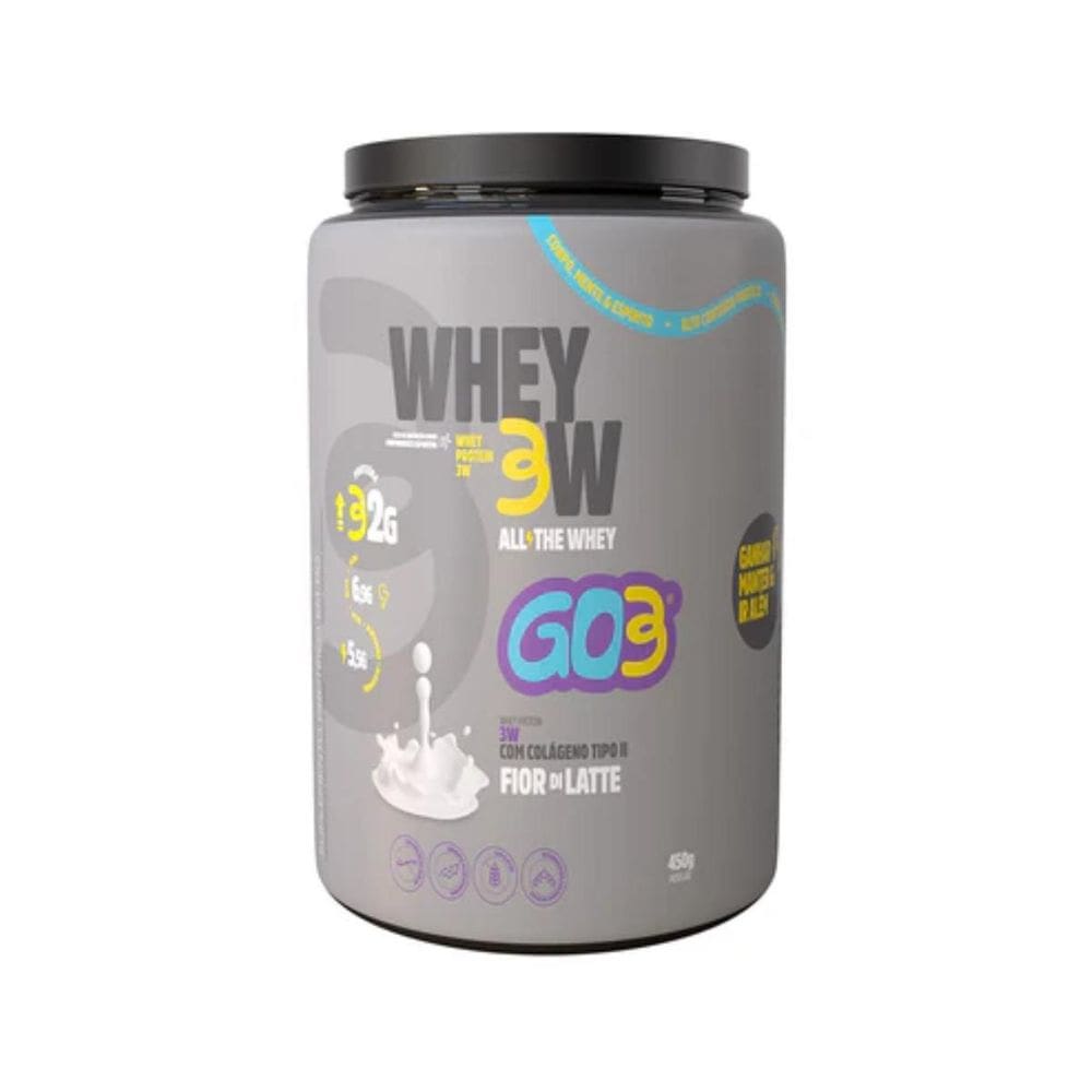 Whey Protein 3W Fior Di Latte 450G Go3