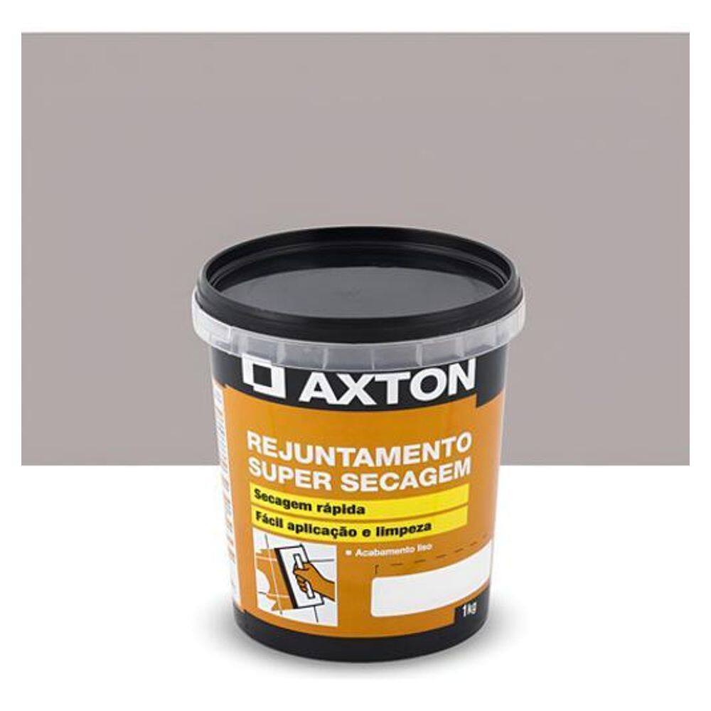 Rejunte Acrilico Cinza 1 Kg Axton