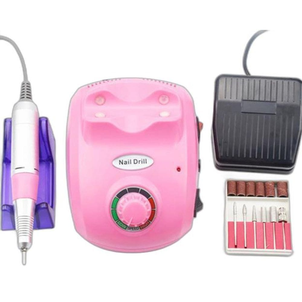 Lixadeira Lixa Motor Unha Elétrica Nail Drill