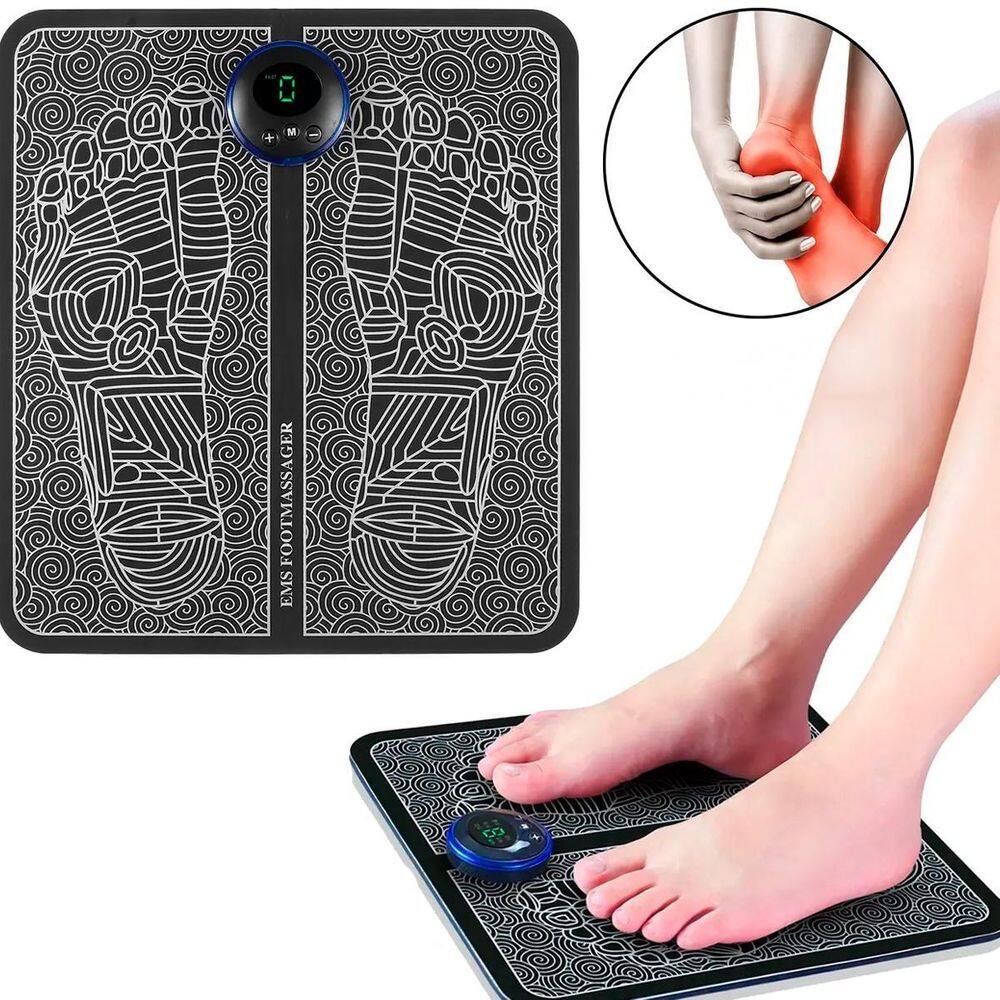 Tapete Recarregável Para Alívio De Pés E Muscular