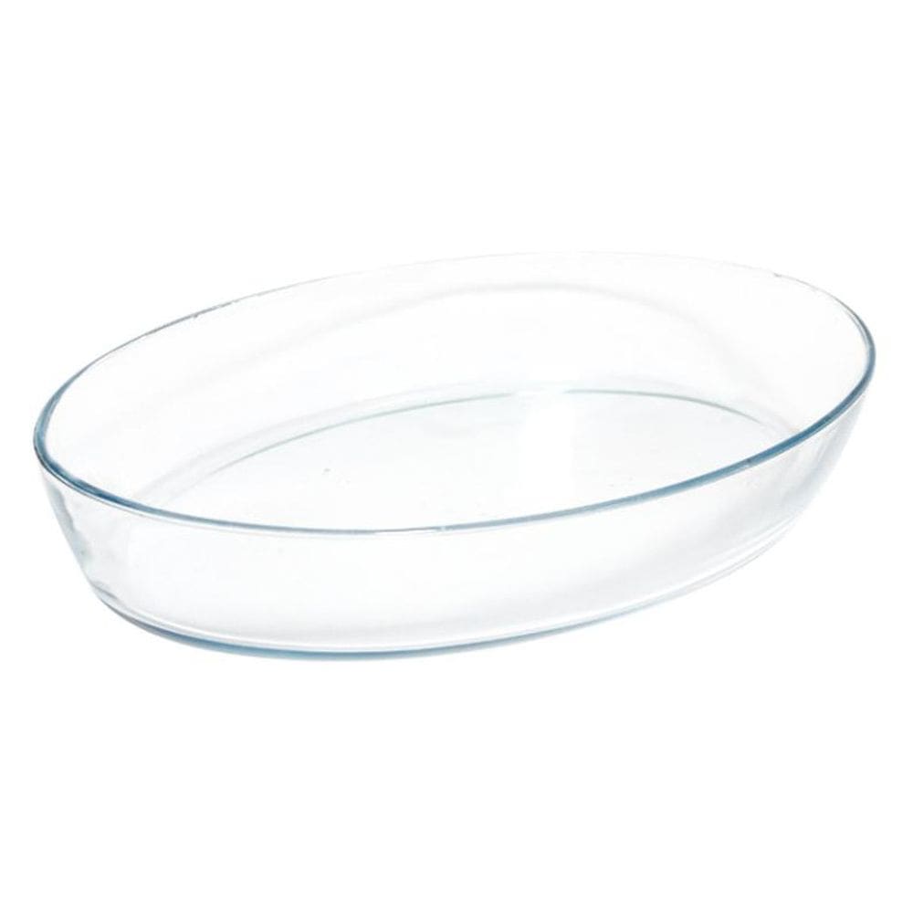 Assadeira Oval de Vidro - 3,2L - Casita