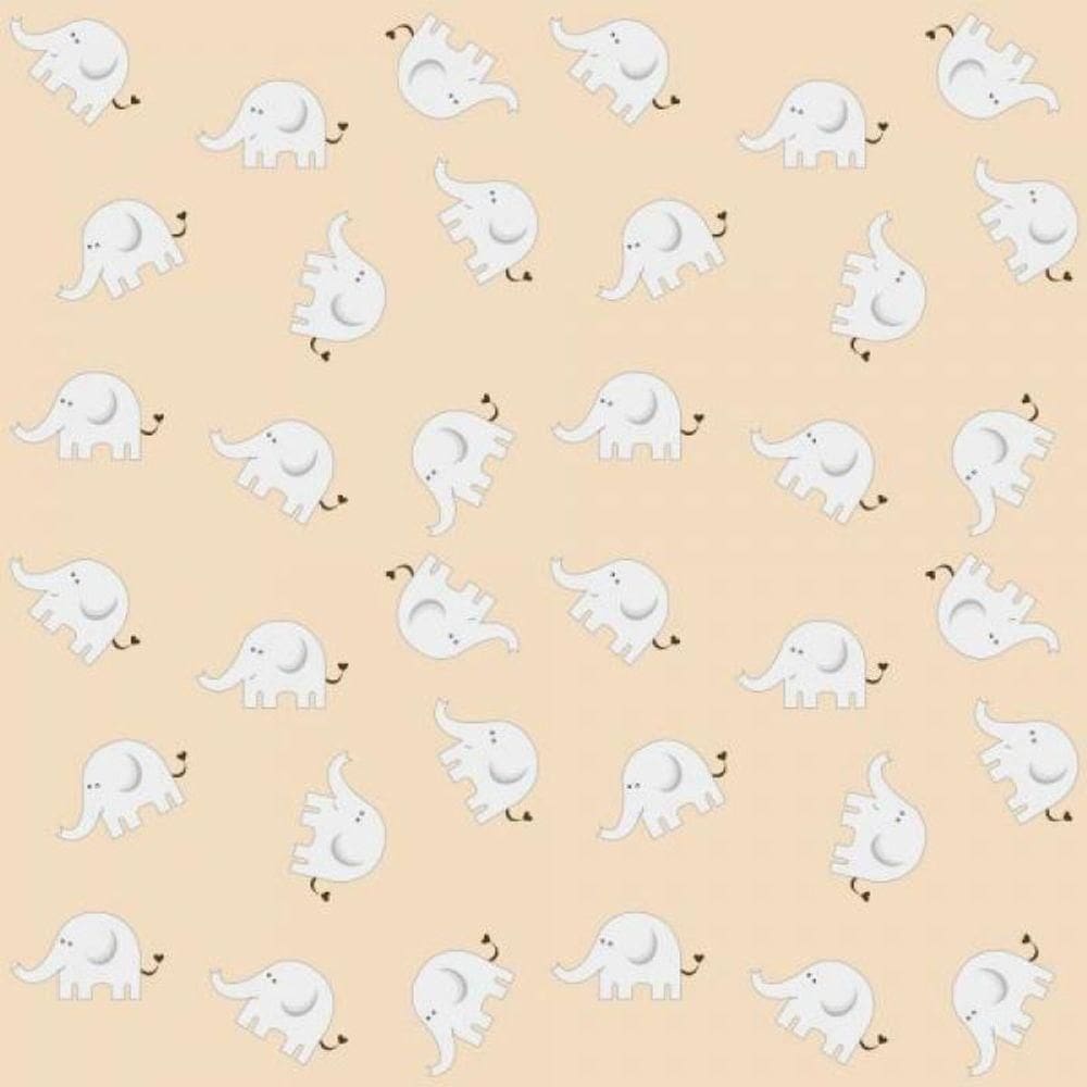 Papel De Parede Infantil Elefante Baby