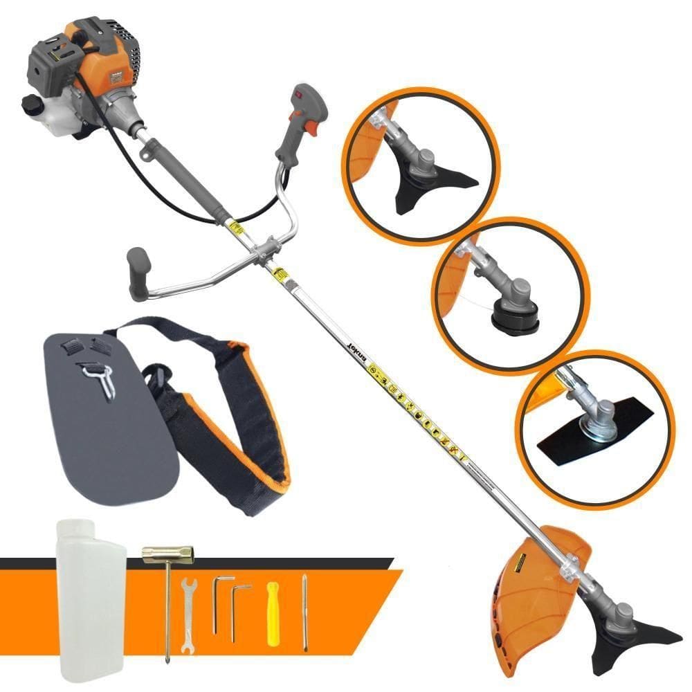 Roçadeira Gasolina Tekna Rl520p + Lâmina 2 Pontas Extra