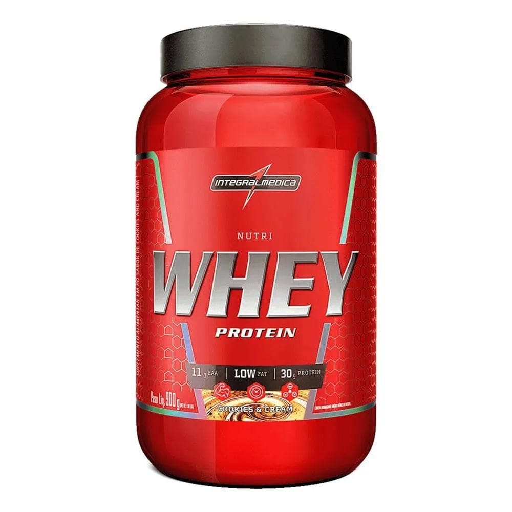 2X Nutri Whey Cookies 900G Integralmedica - Nutrição Equilib