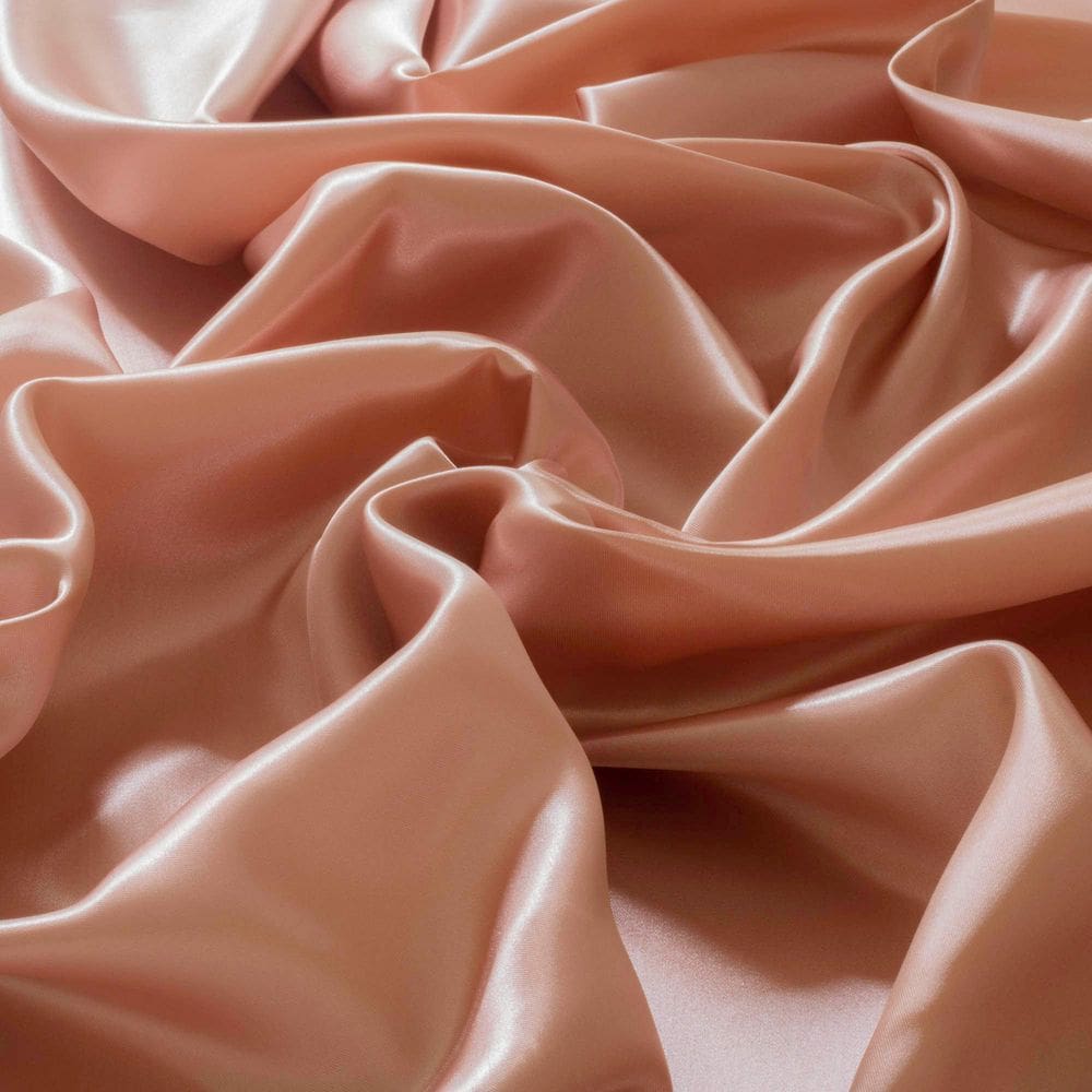 Tecido Cetim De Seda Charmeuse - Cores Lisas - Rolo 5 Metros