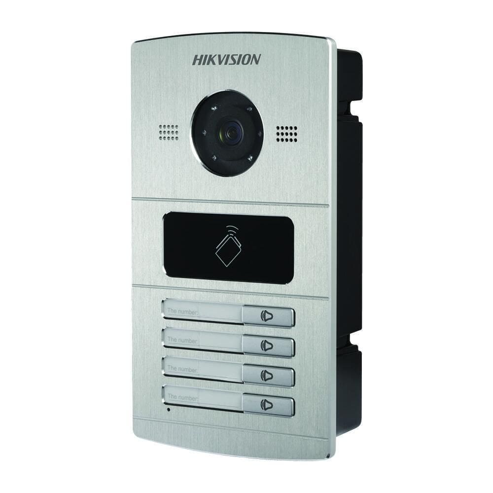 Video Porteiro Hikvision Coletivo Ip Ds-Kv8402-Im 4 Apto