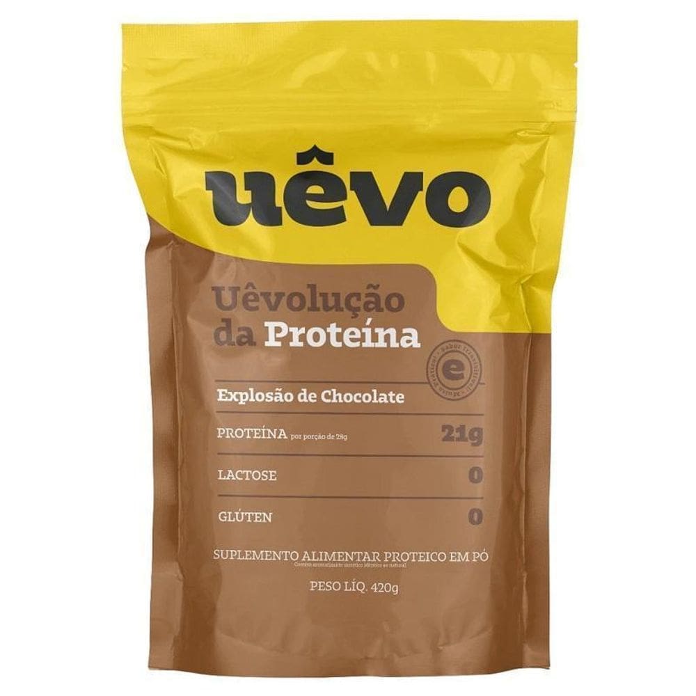 Uêvolução Da Proteína Refil 420G Explosão De Chocolate