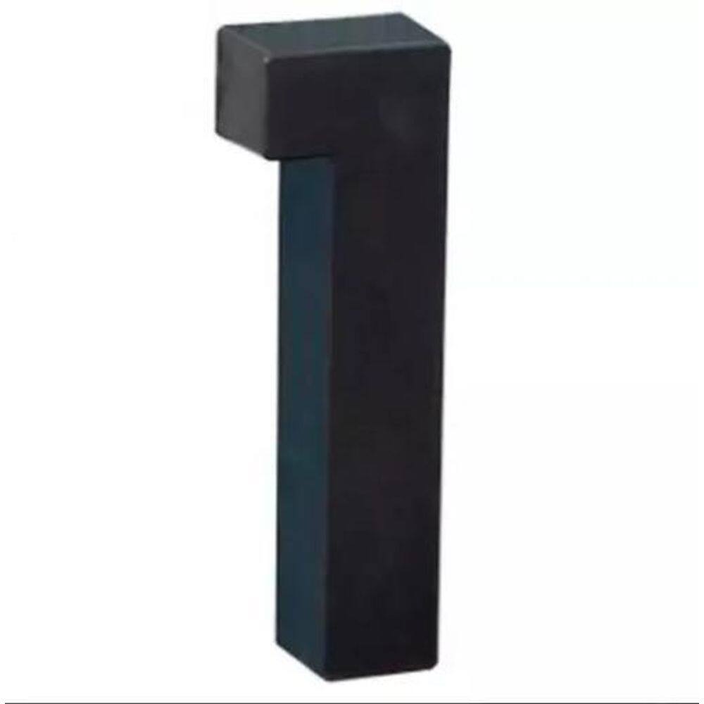 2X Placa Número Residencial Preto Roper Plast Proteção Uv Co