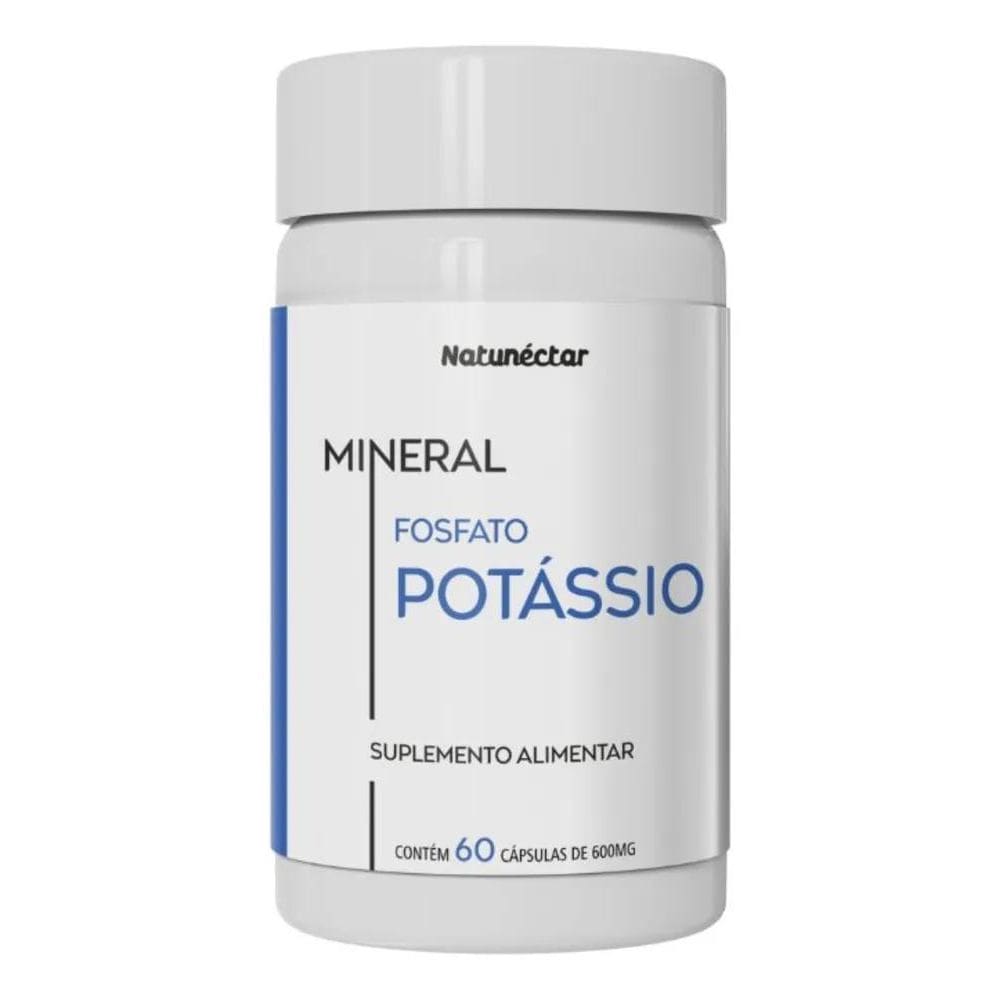 2X Potassio Quelato 500Mg 60 Cápsulas - Natunéctar