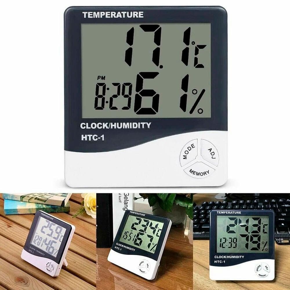Higrômetro Digital Perfeito Para Monitoramento De Clima