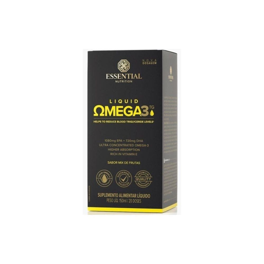 Liquid Ômega 3 Tg Essential Nutrition 150Ml Mix De Frutas